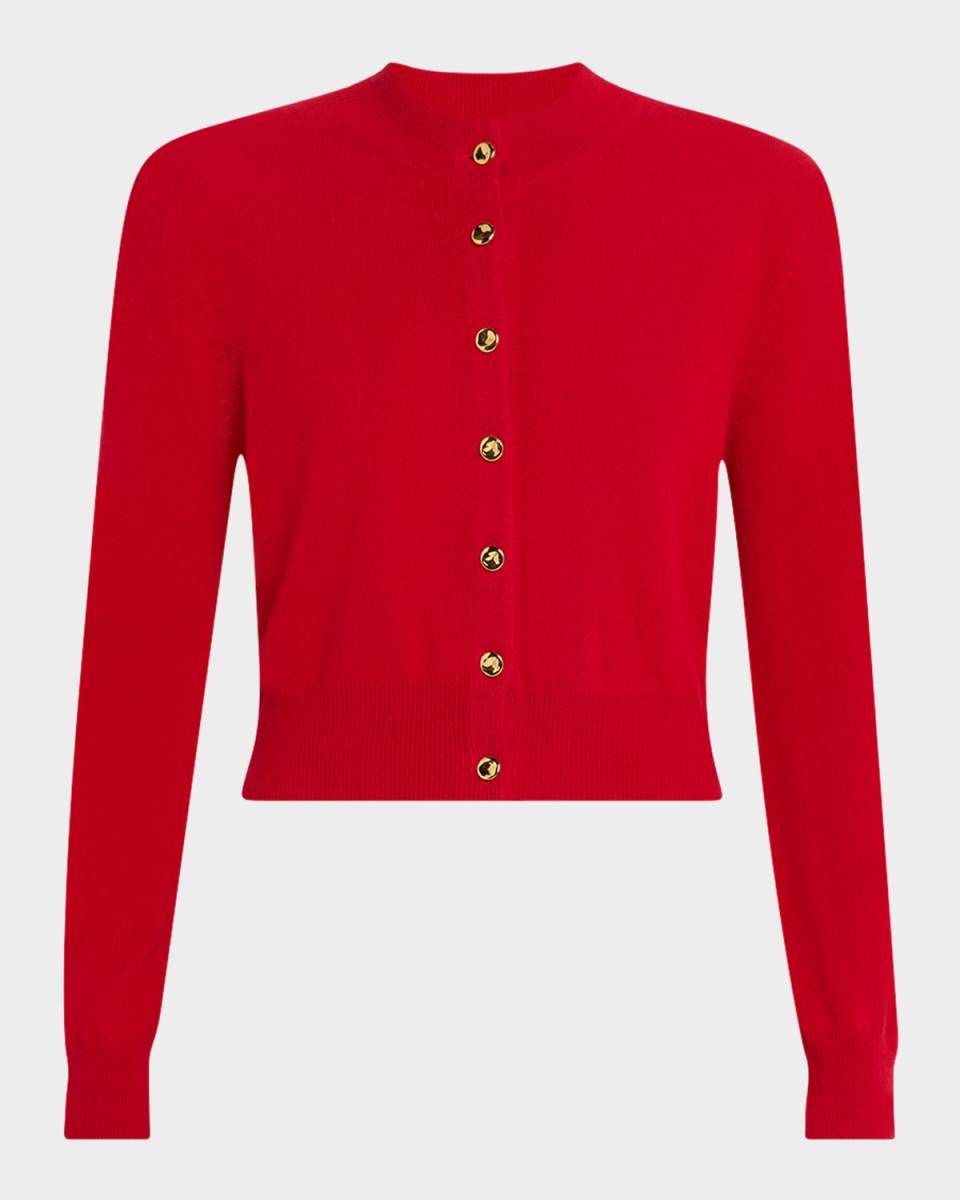 Shrunken Cashmere Cardigan